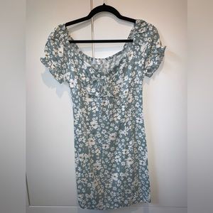 Day Dream Blue Floral Dress